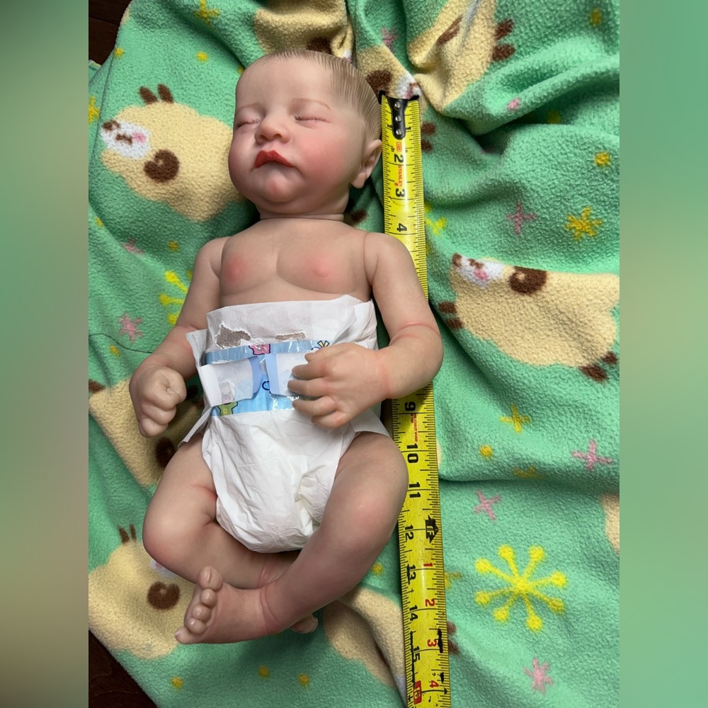 Full body Boy Newborn Lifelike Doll Supersoft Silicone Reborn Baby